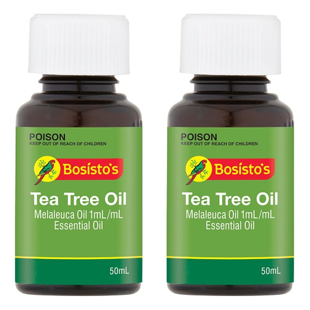 Bosisto's Tea Tree Oil 50mL Pack of 2