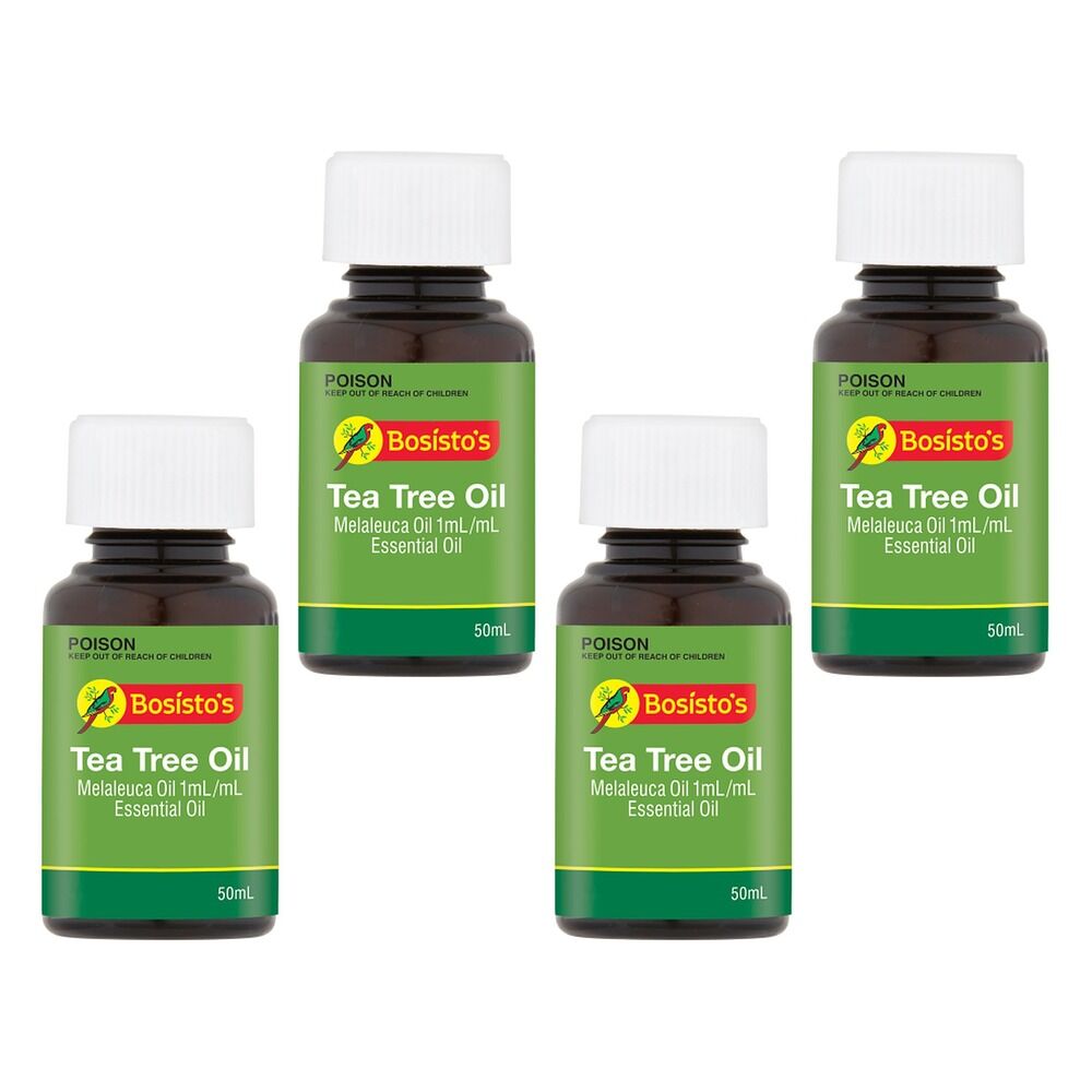Bosisto's Tea Tree Oil 50mL Pack of 4