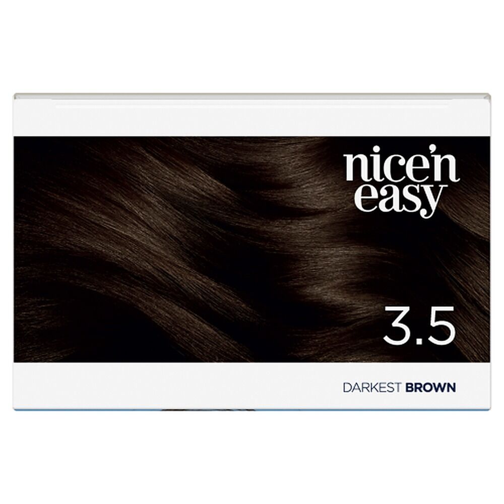 Clairol Nice 'N Easy 3.5 Darkest Brown Permanent Hair Colour