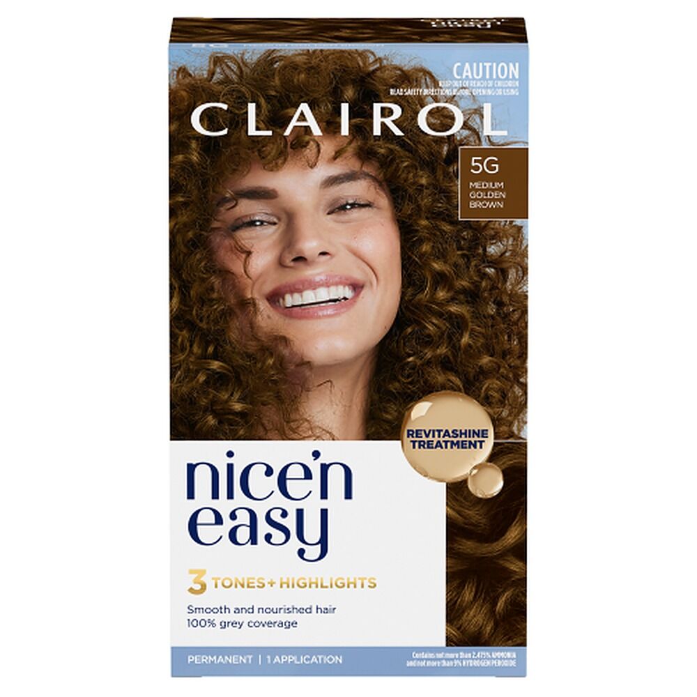 Clairol Nice 'N Easy 5G Medium Golden Brown Permanent Hair Colour