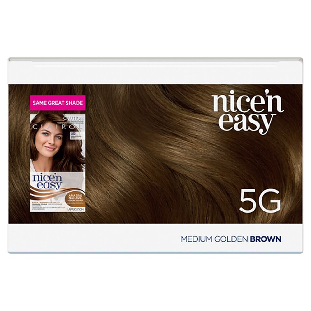 Clairol Nice 'N Easy 5G Medium Golden Brown Permanent Hair Colour