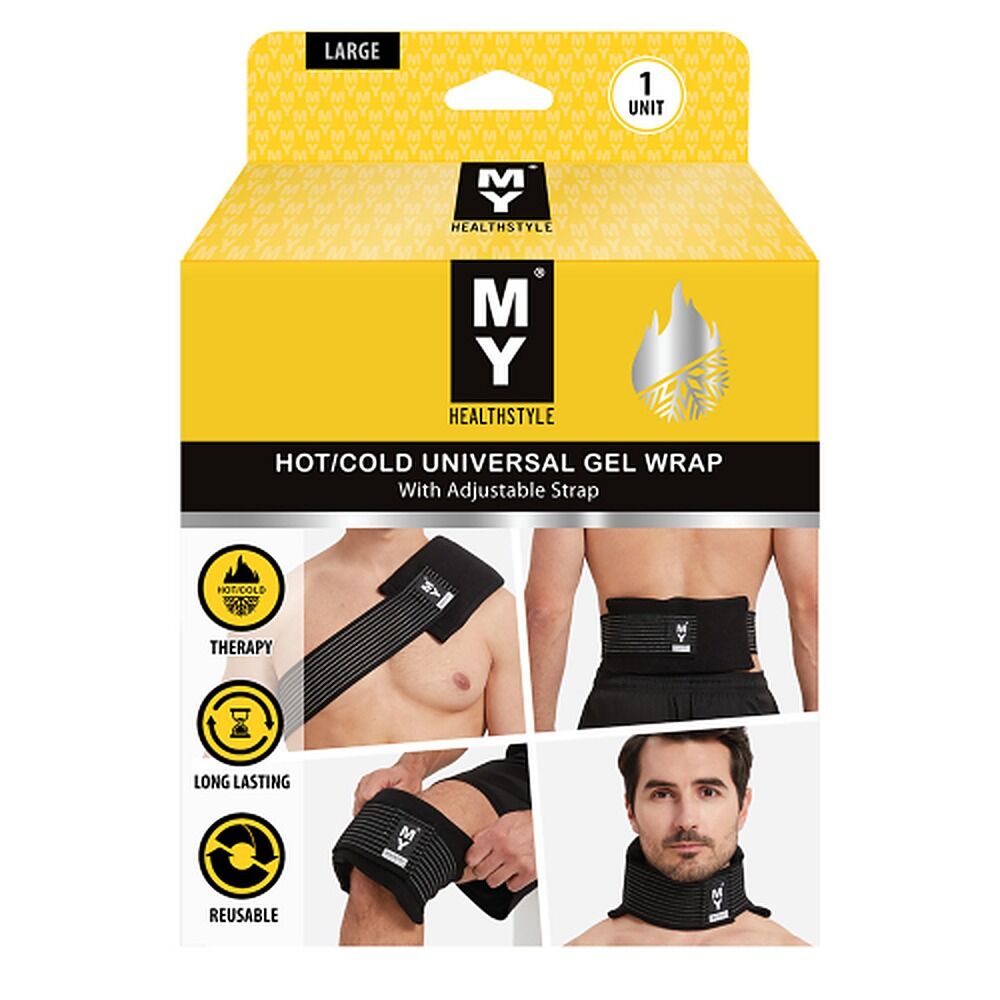 My Universal Hot & Cold Gel Wrap, Adjustable Large