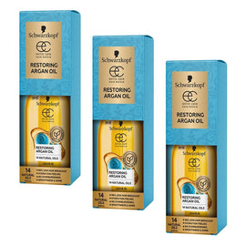 Schwarzkopf Extra Care Restoring Argan Oil 100mL Pack of 3