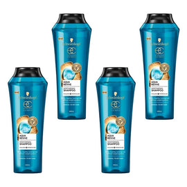 Schwarzkopf Aqua Revive Shampoo 400mL Pack of 4