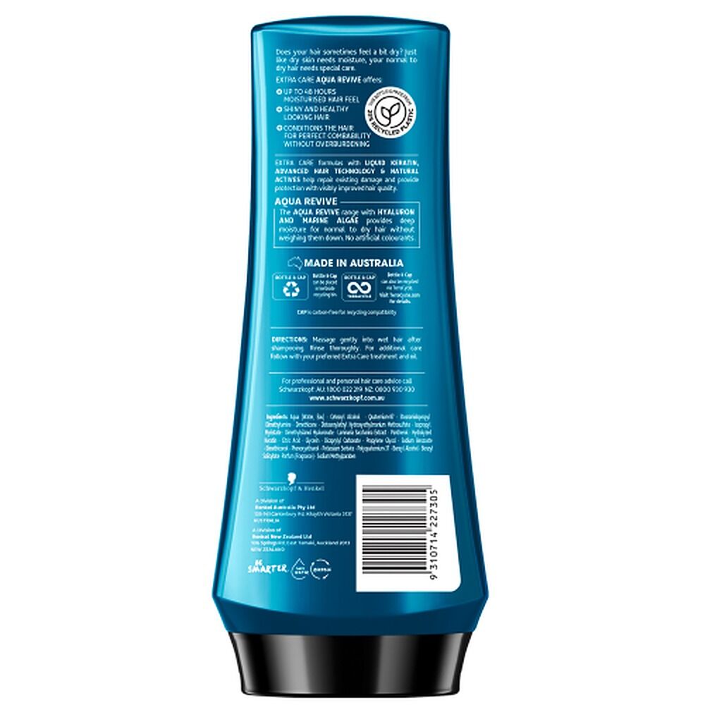 Schwarzkopf Extra Care Aqua Revive Conditioner 400mL