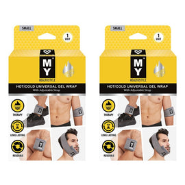 My Hot Cold Universal Gel Wrap Adjustable Small Pack of 2