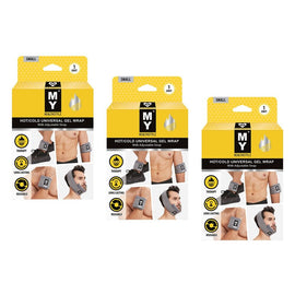 My Hot Cold Universal Gel Wrap Adjustable Small Pack of 3