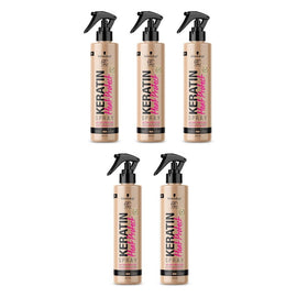 Schwarzkopf Extra Care Keratin Heat Protect Spray 250mL Pack of 5