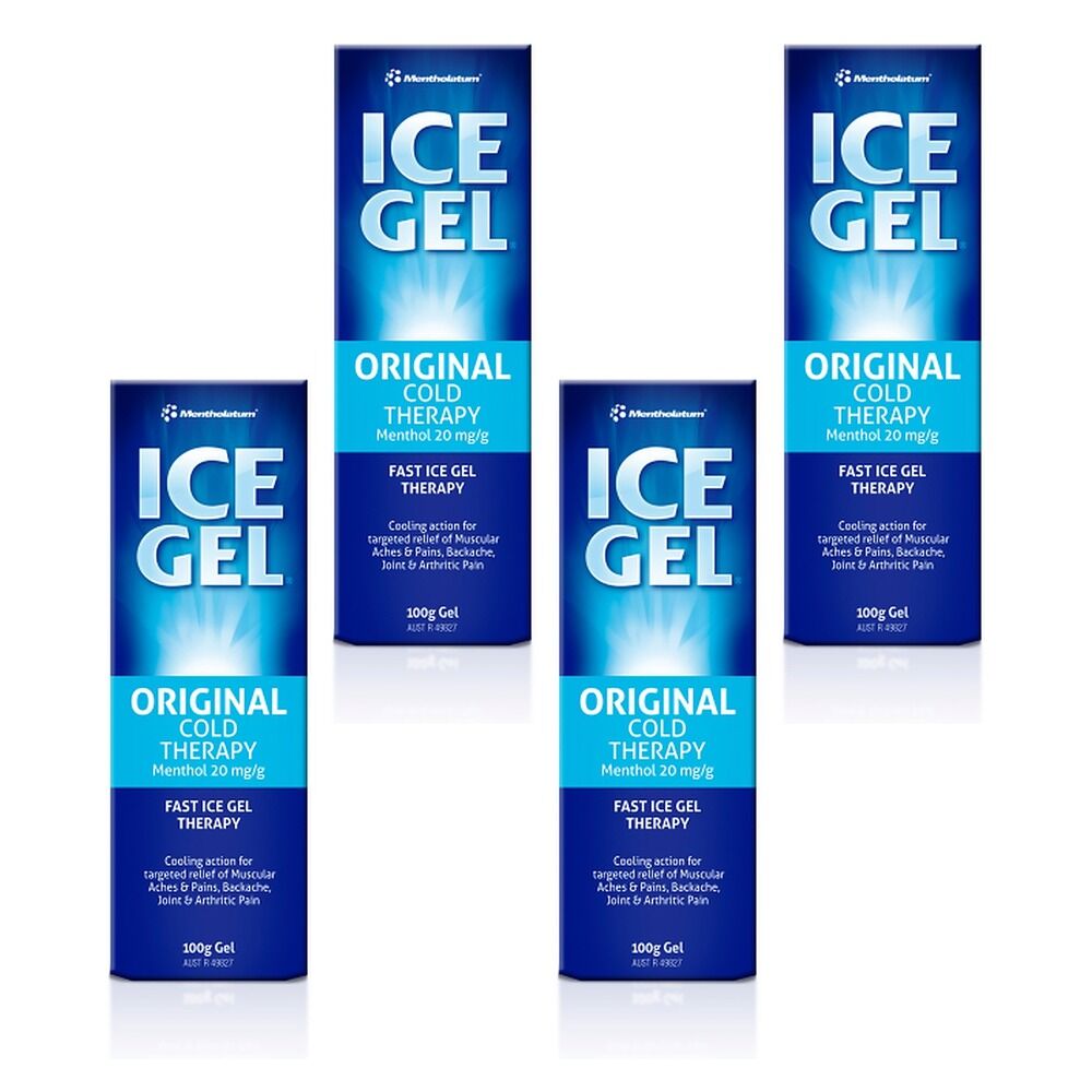 Ice Gel Original Cold Therapy 100g Pack of 4