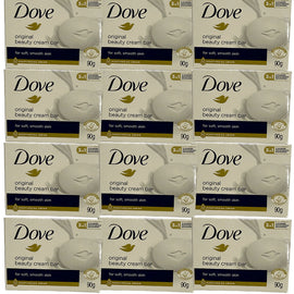 Dove Beauty Cream Bar Original 90g x 12 Moisturising Soap