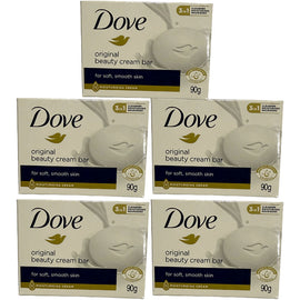 Dove Beauty Cream Bar Original 90g x 5 Moisturising Soap