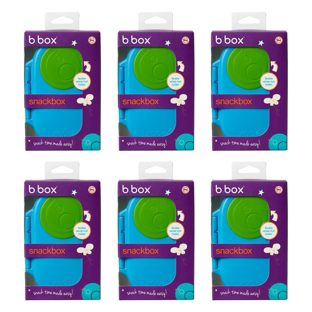 B.Box Snack Box Ocean Breeze Pack of 6