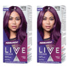Schwarzkopf LIVE Colour Permanent Purple Punk x 3 Bundle of 2