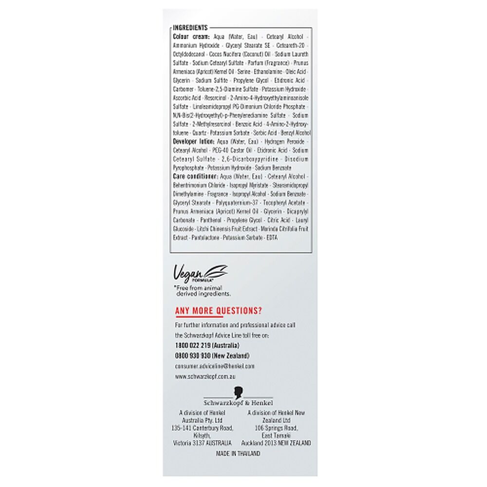 Schwarzkopf LIVE Colour Permanent Silver Storm x 3