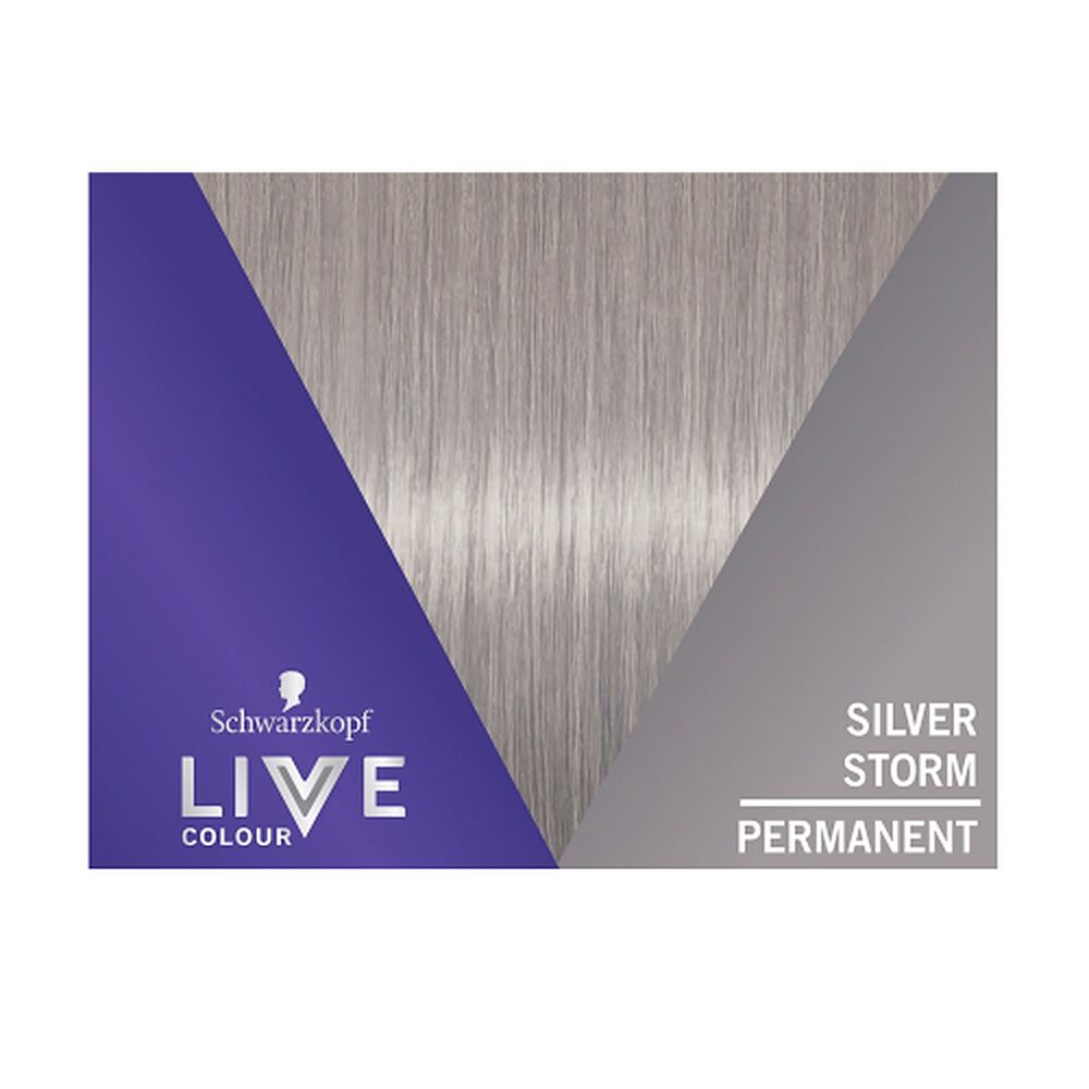 Schwarzkopf LIVE Colour Permanent Silver Storm x 3