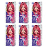 Schwarzkopf LIVE Colour Permanent Pink Passion x 3 Bundle of 6