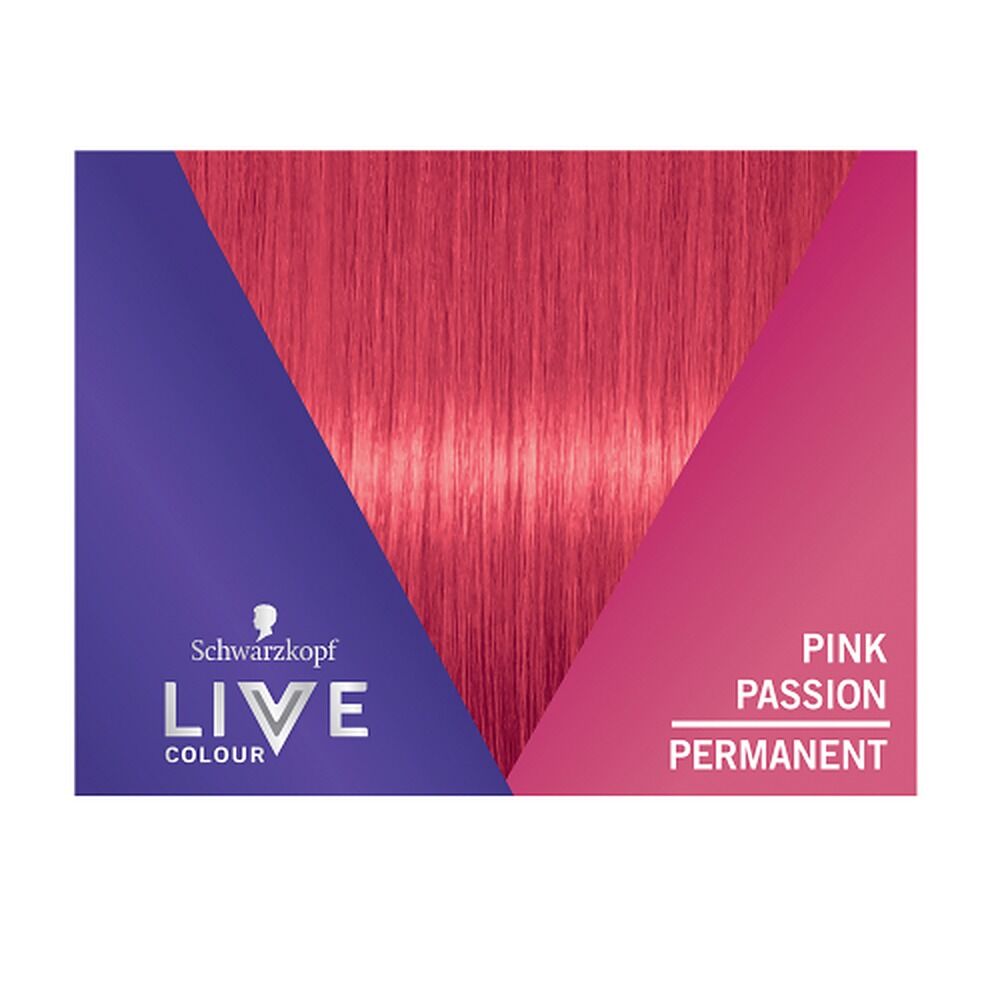 Schwarzkopf LIVE Colour Permanent Pink Passion x 3