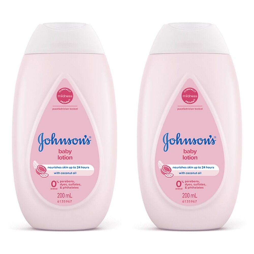 Johnson's Baby Lotion 200mL Pack of 2