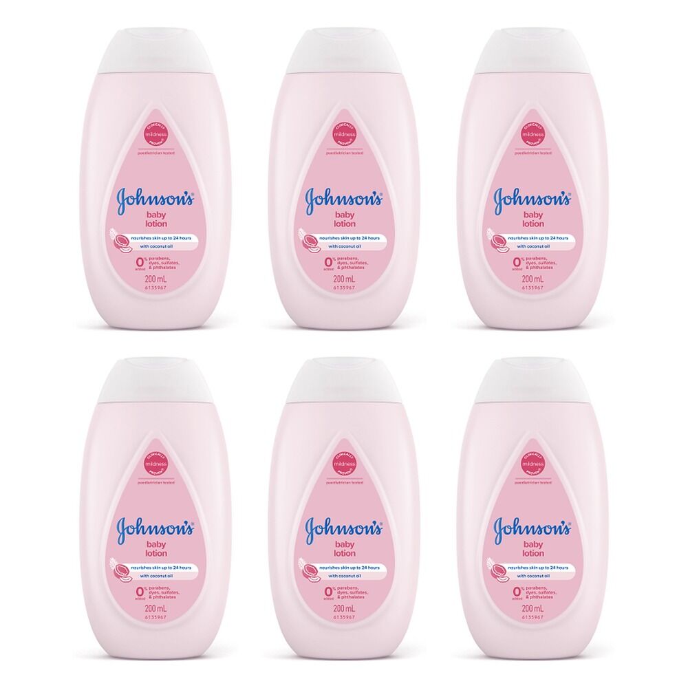 Johnson's Baby Lotion 200mL Pack of 6