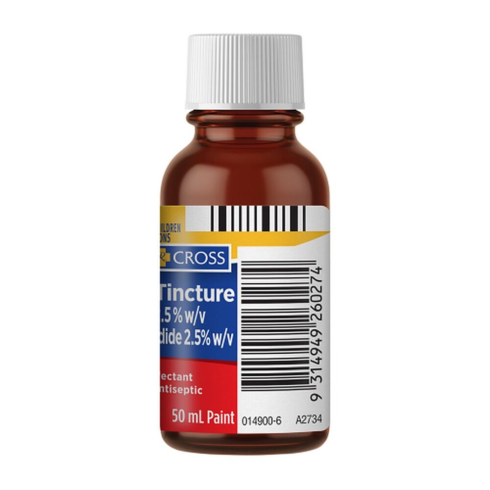 Goldx Iodine Tincture Solution 50mL