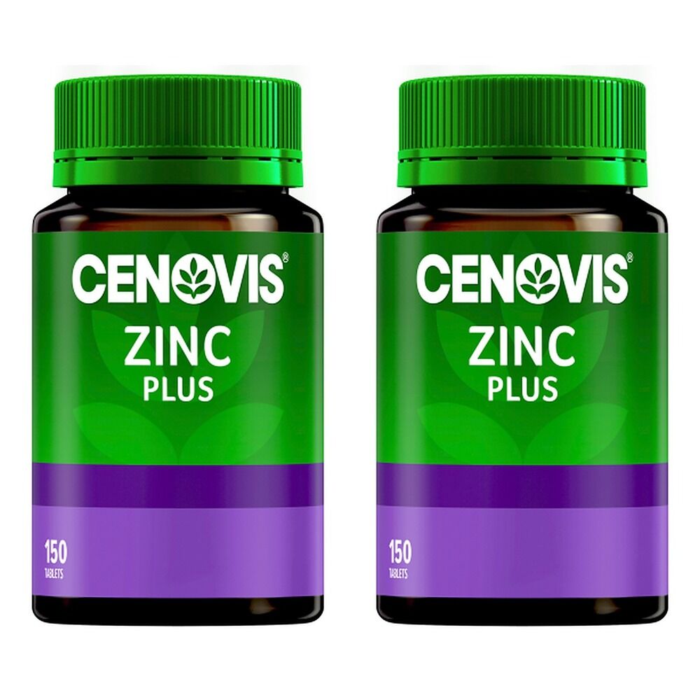 Cenovis Zinc Plus 150 Tablets Pack of 2