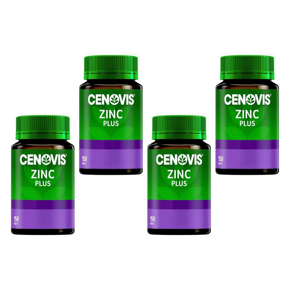 Cenovis Zinc Plus 150 Tablets Pack of 4