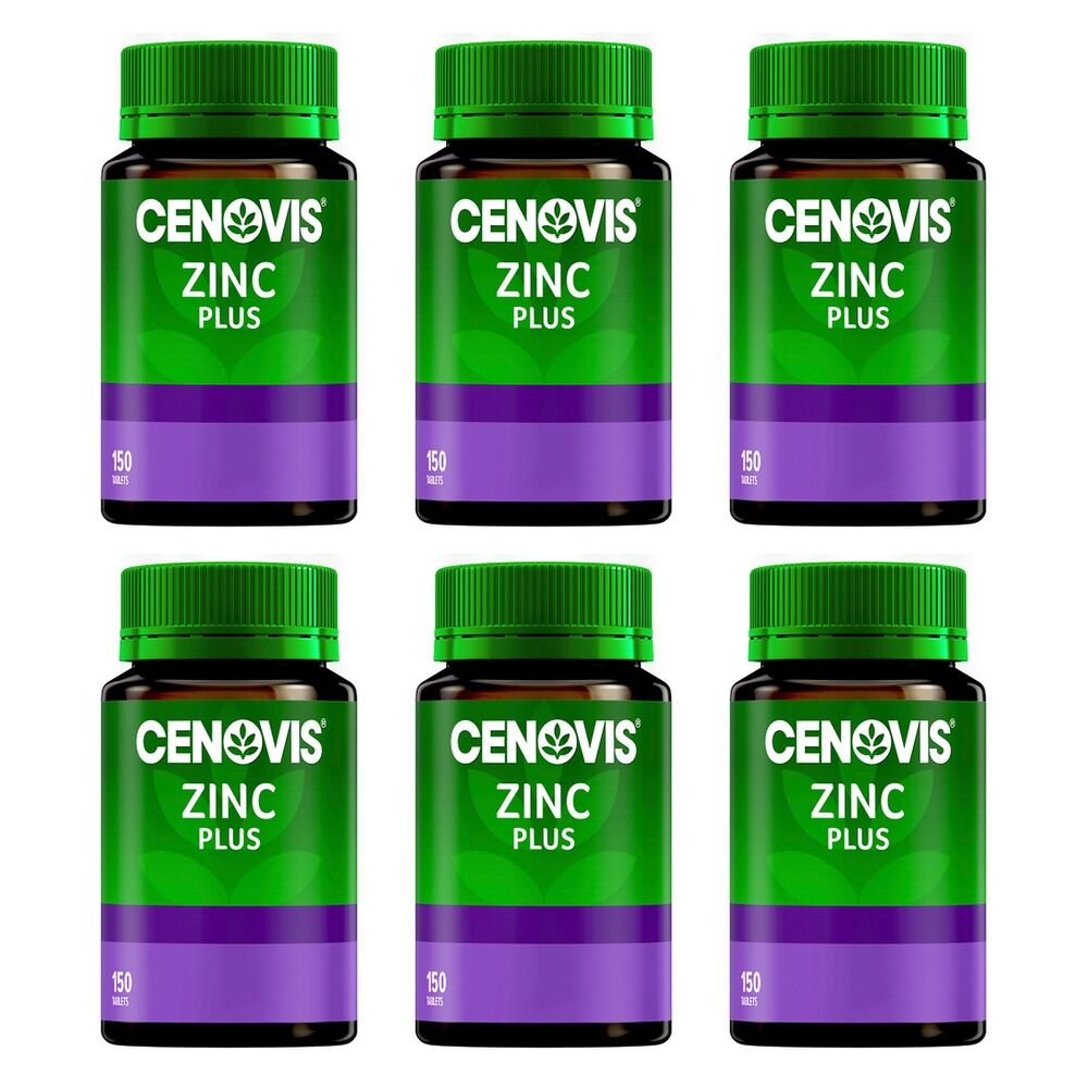 Cenovis Zinc Plus 150 Tablets Pack of 6