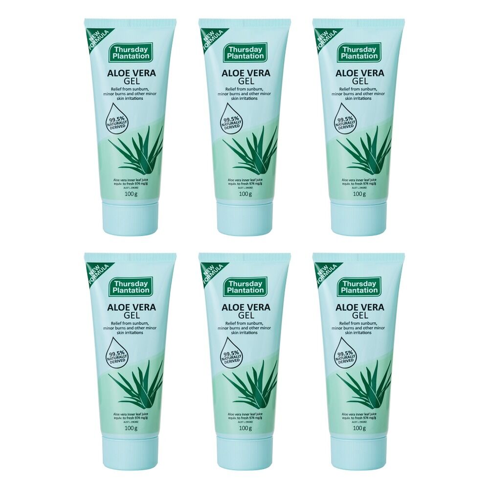 Thursday Plantation Aloe Vera Gel 100 g Pack of 6