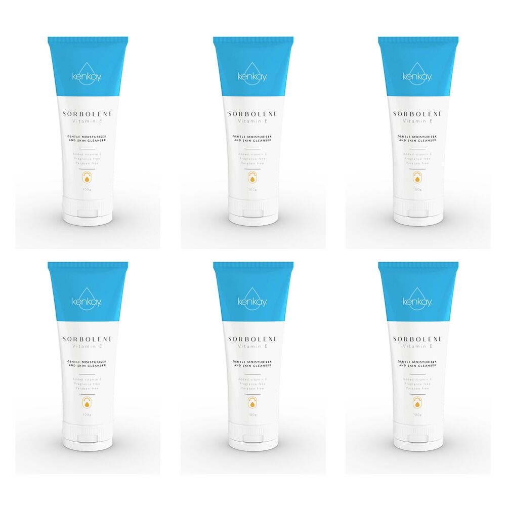 Kenkay Sorbolene Vitamin E Moisturiser 100g Pack of 6
