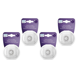 Philips Avent Nipple Protector Shields Small 15mm 2 Pack Bundle of 4