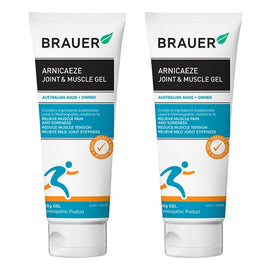 Brauer Arnicaeze Arnica Joint & Muscle Gel 100g Pack of 2