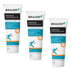 Brauer Arnicaeze Arnica Joint & Muscle Gel 100g Pack of 3