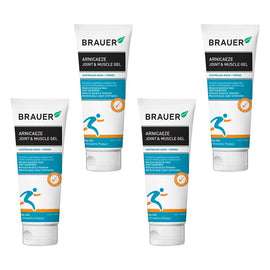 Brauer Arnicaeze Arnica Joint & Muscle Gel 100g Pack of 4