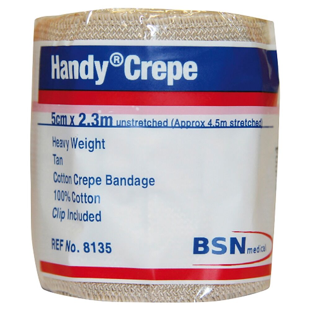 Handy Handycrepe Heavy Weight Non-Adhesive Support Bandage 5cm x 2.5m