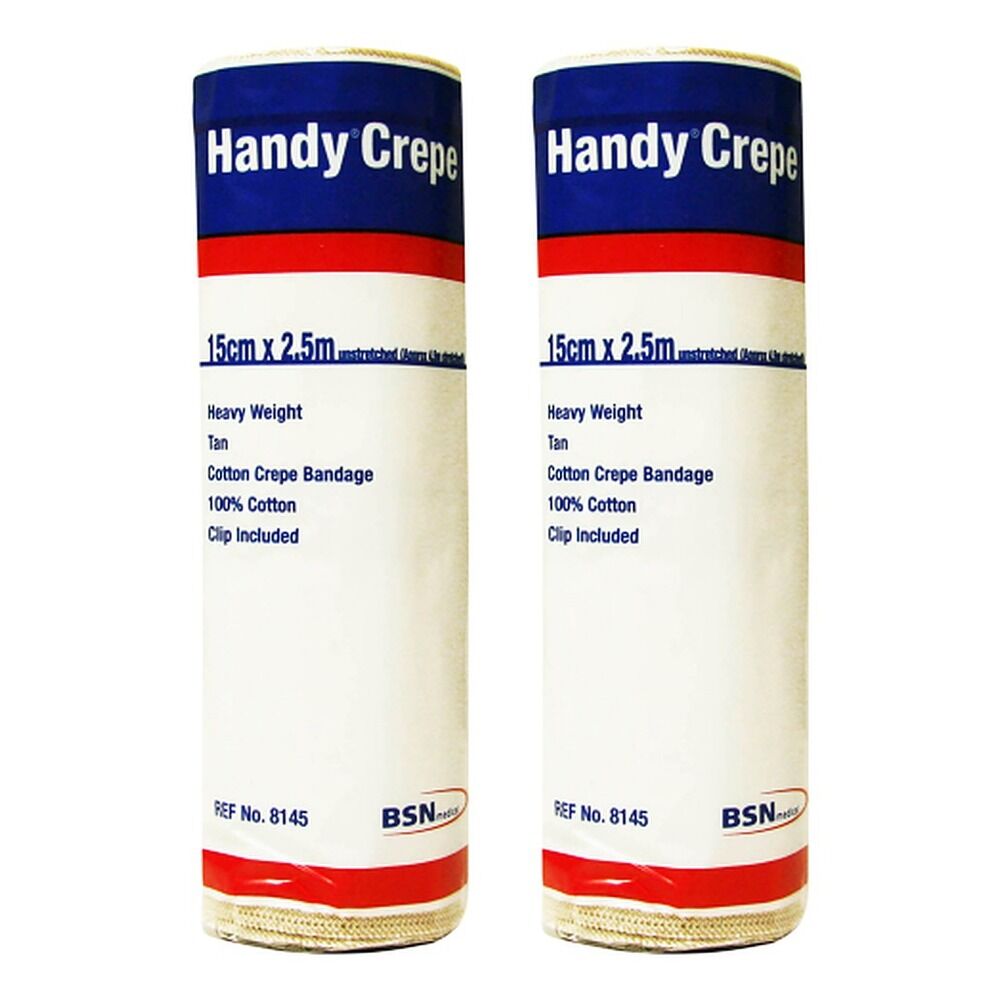 Handycrepe Non-Adhesive Support 15cm x 2.5m Pack of 2