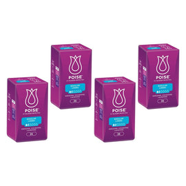 Poise Regular Liners 26 Pack x 6 Bundle of 4
