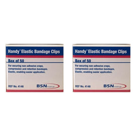 Handy Disposable Bandage Clips 50 Pack Bundle of 2