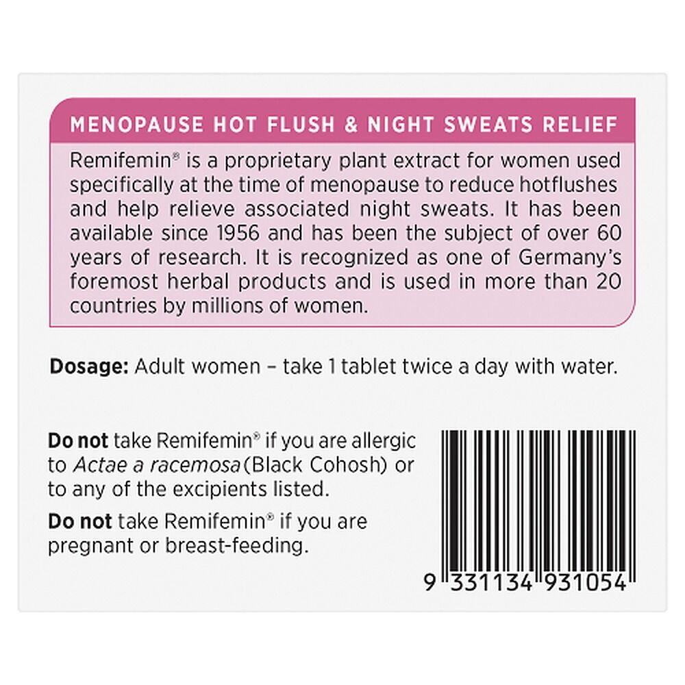 Remifemin Menopause Relief 200 Tablets