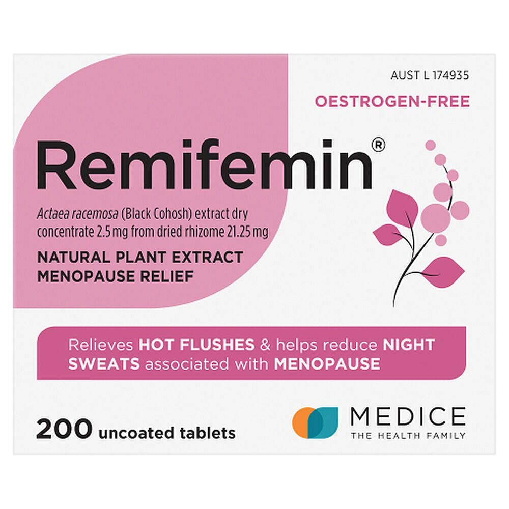 Remifemin Menopause Relief 200 Tablets