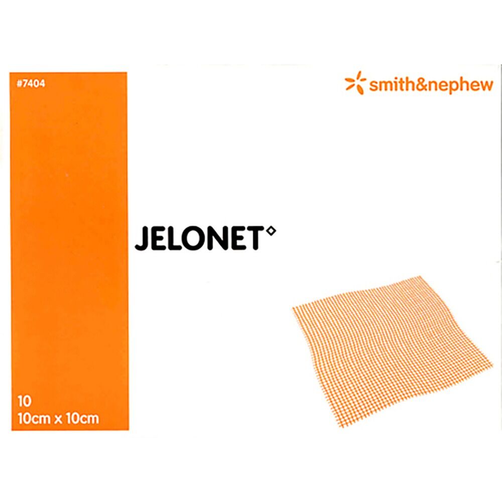 Jelonet 7404 Paraffin Gauze Wound Dressing 10cm x 10cm