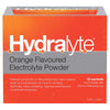 Hydralyte Orange Flavoured Electrolyte Powder 10 Pack