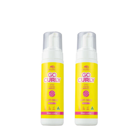Marc Daniels Go Curly Soft Curls Mousse 200ml Pack of 2