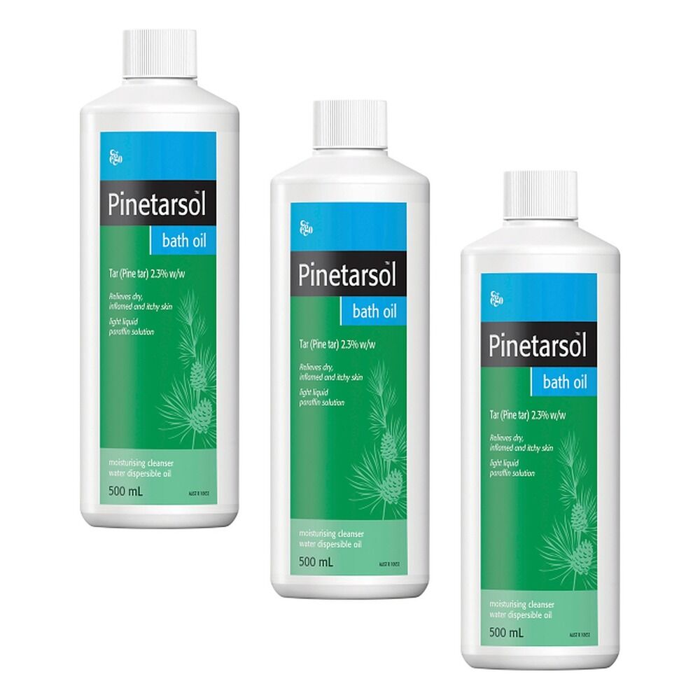 Ego Pinetarsol Bath Oil 500mL Pack of 3