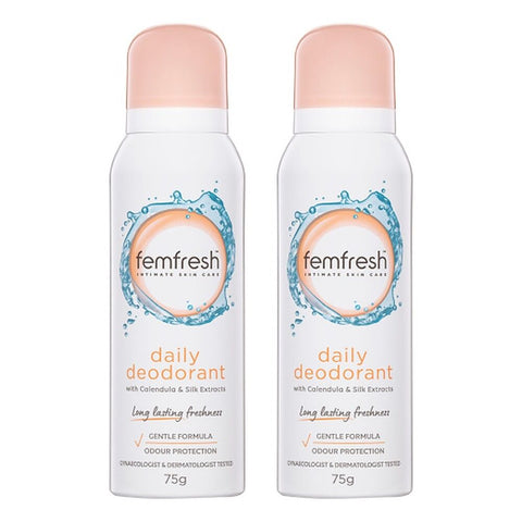 Femfresh Daily Deodorant 75g Pack of 2