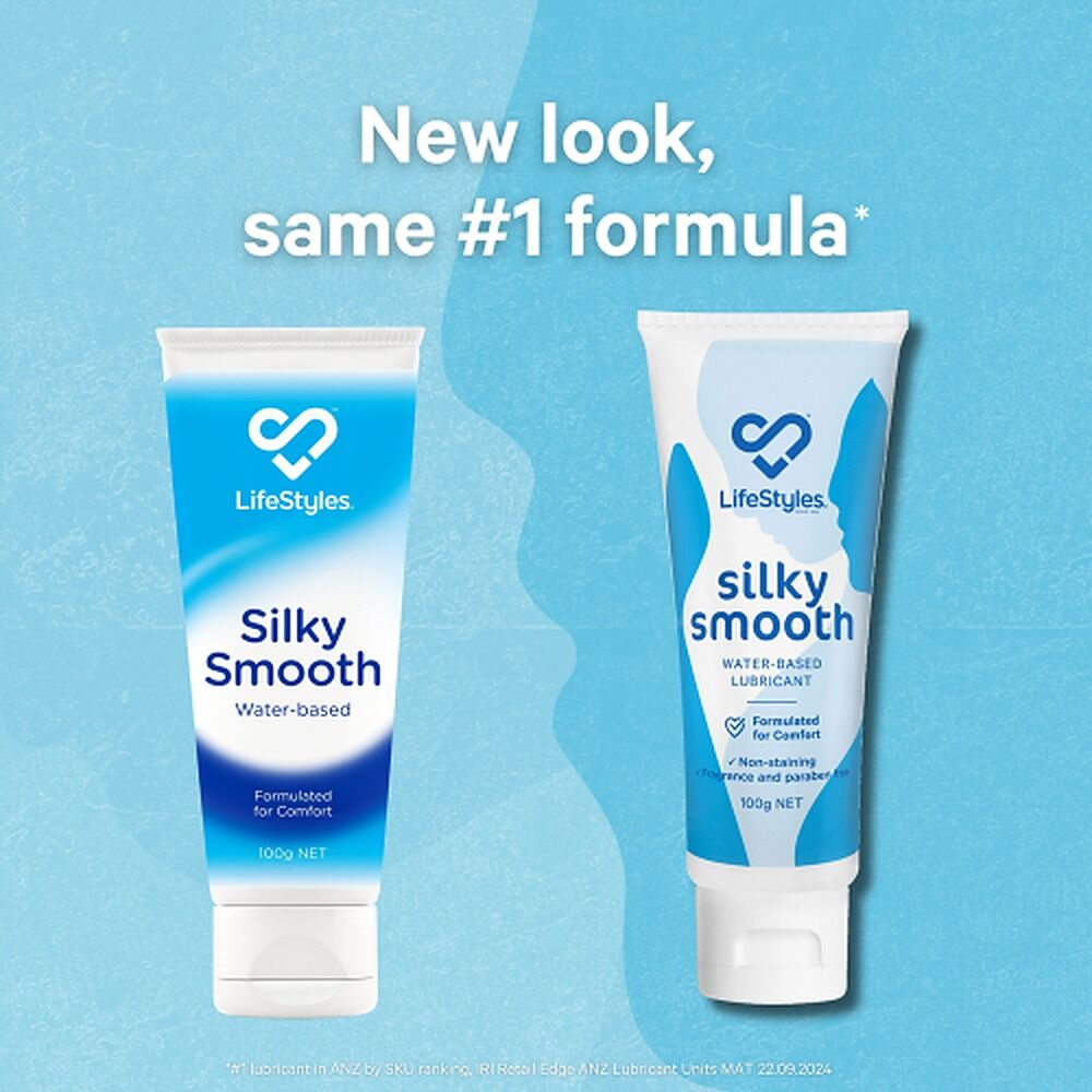 LifeStyles Silky Smooth Water Based Lubricant 100g
