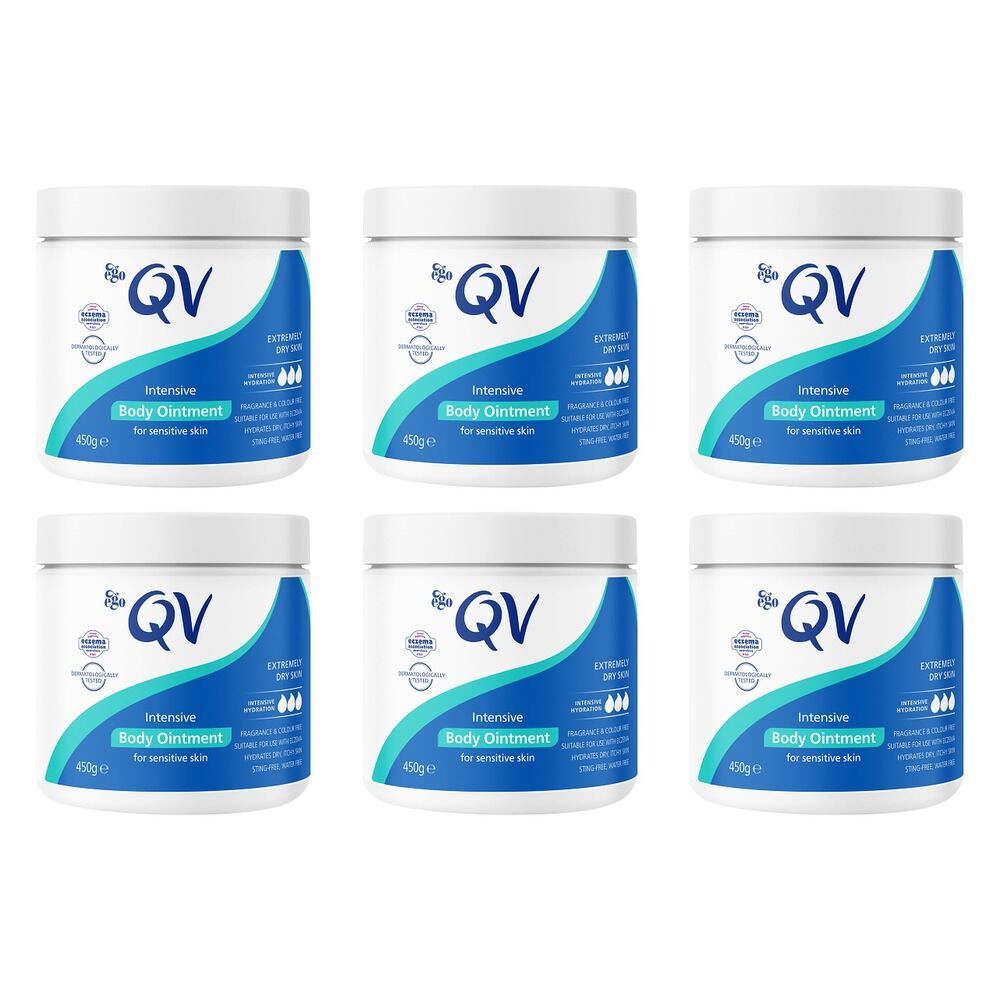 Ego Intensive Deep Hydration Body Ointment 450g Pack of 6