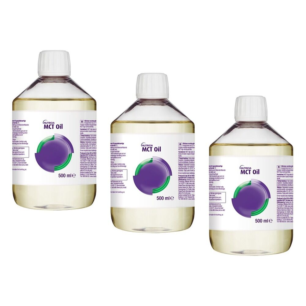 Nutricia MCT Oil 500mL Pack of 3