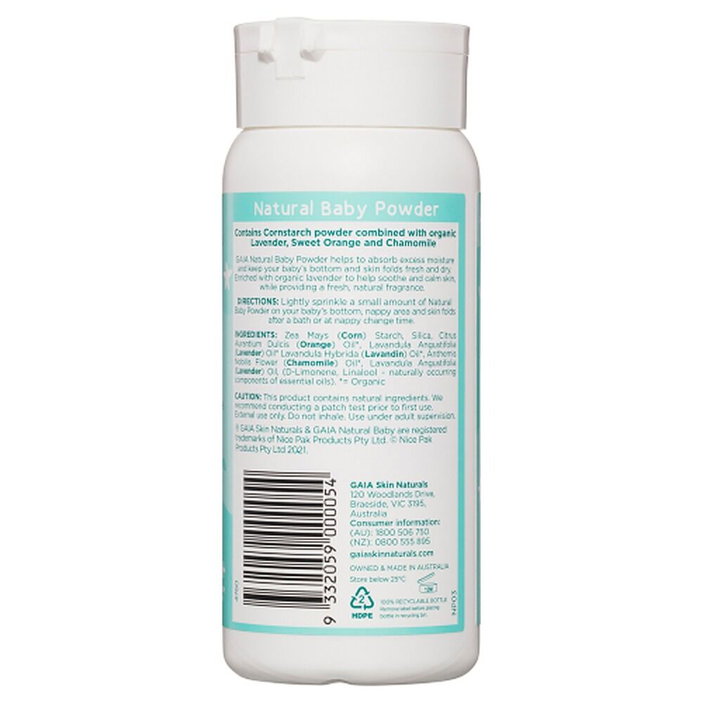 GAIA Natural Baby Powder 100g
