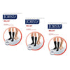 JOBST Relief Compression Stockings 20-30 mmHg Knee High Open Toe Large Pack of 3