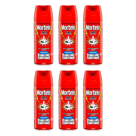 Mortein Fast Knockdown Odourless Aerosol Fly & Mosquito Killer 250g Pack of 6